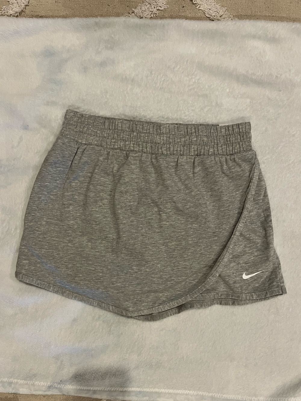 NWT Nike Gray Kids Dri-FIT Athletic Skort